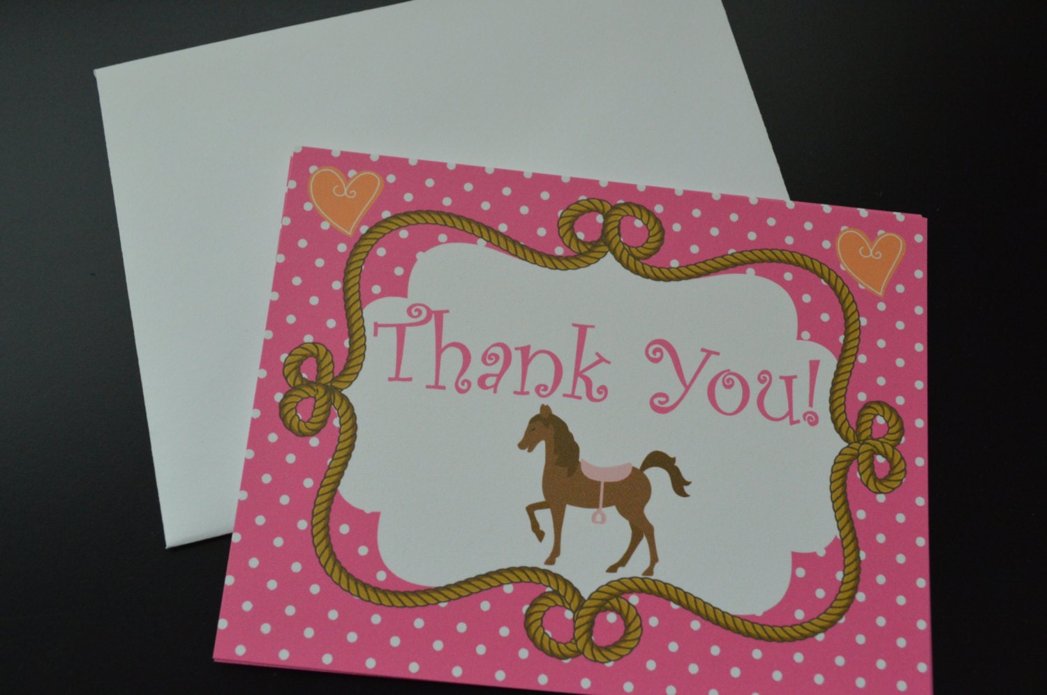 Horse Theme Thank You Cards Horse Thank You Horse Party