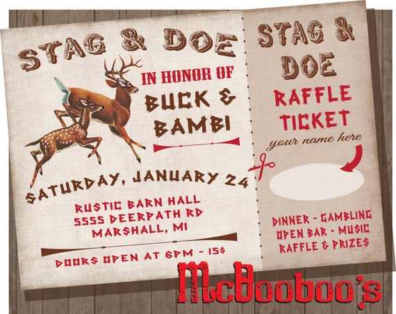 Stag And Doe Invitations 3