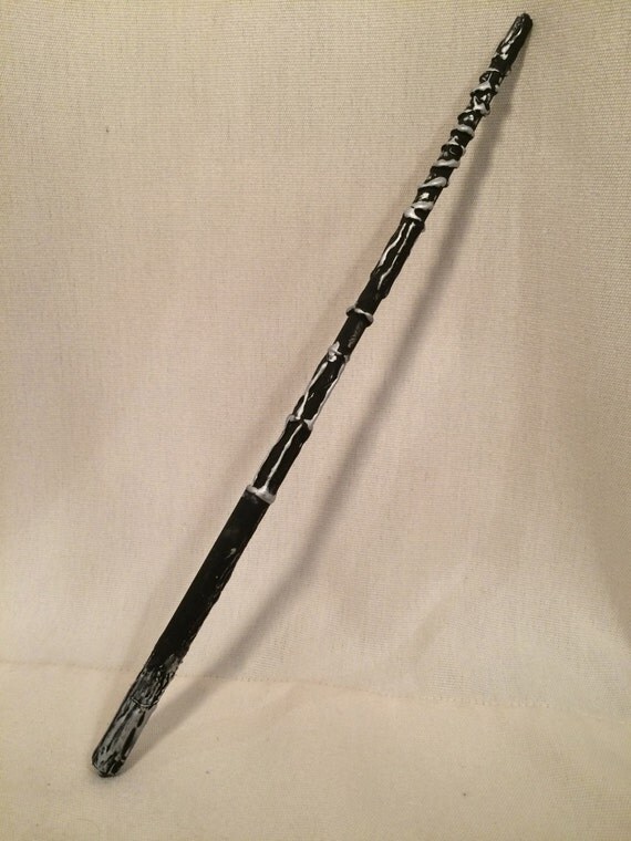 Items similar to Harry Potter Wand (Black and Silver Version) on Etsy