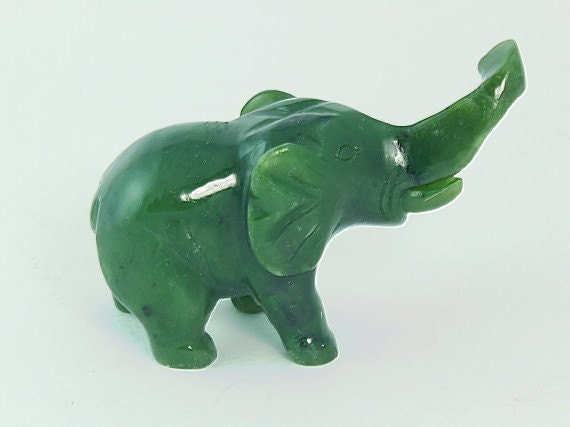 Jade Elephant Carved Jade ElephantJade Elephant in