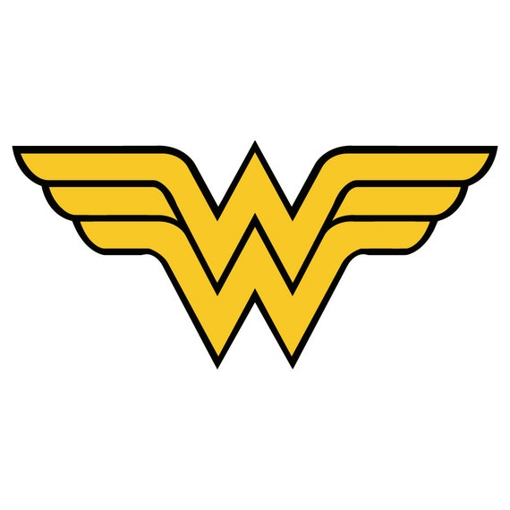 Wonder Woman Vintage Style Vinyl Decal by Vaultvinylgraphics