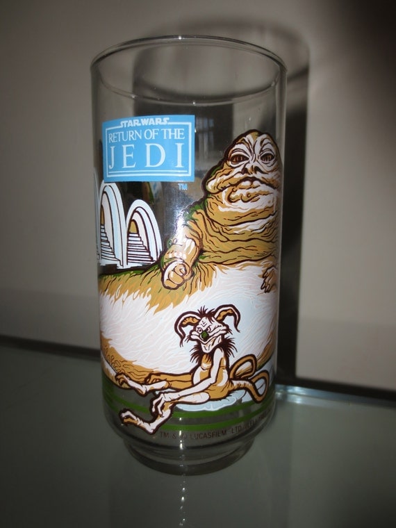 star wars drinking glasses vintage