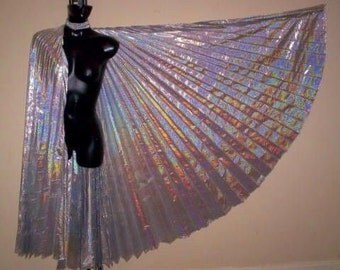 Gorgeous Sexy Belly Dance Costume ISIS WINGS With Sticks..W/Carrying Case