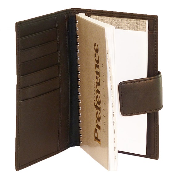 Leather Address Book Or Organizer Premium By FineLineLeather