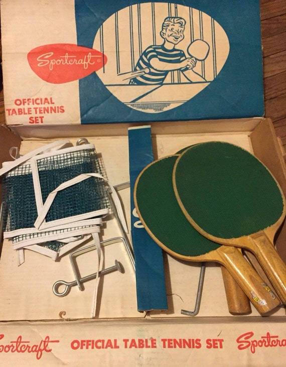 Vintage Sportcraft Official Table Tennis Ping by KalicoVintage
