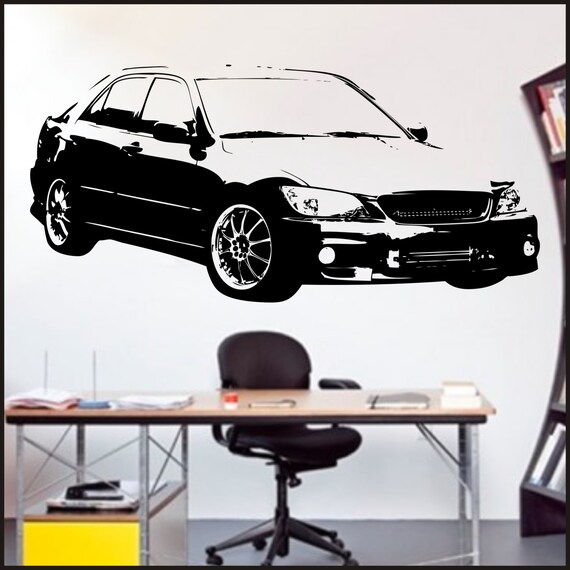 Lexus IS300 Sport CAR Vinyl art Sticker wall by StickersMarket