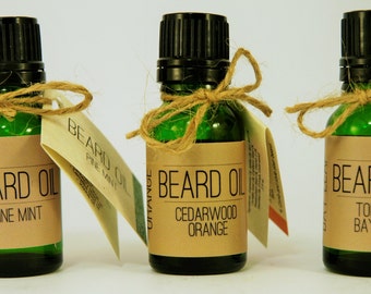 Beard Oil Featuring Meadowfoam Seed, Cranberry Seed, Camellia Seed, and Jojoba Oil