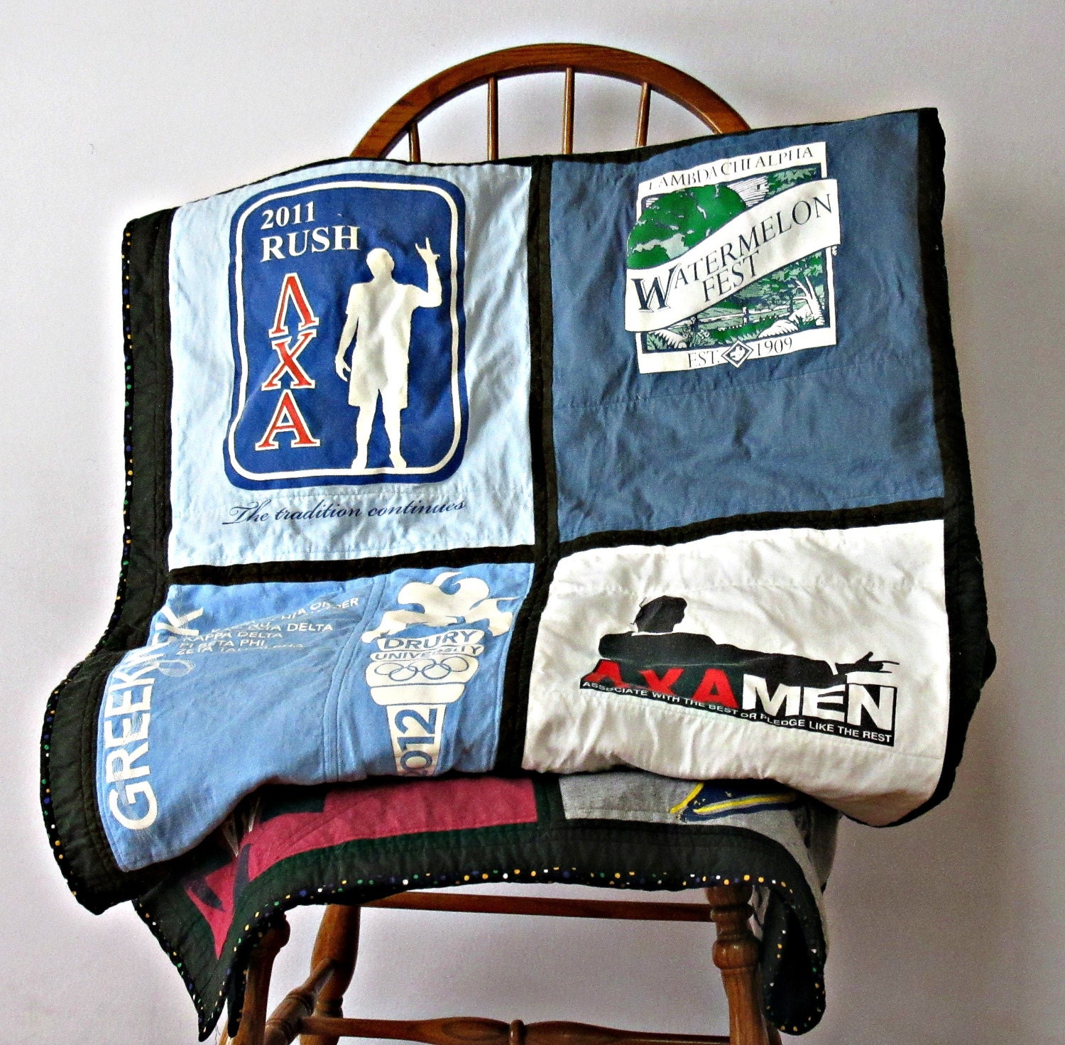 t shirt quilt with sashing