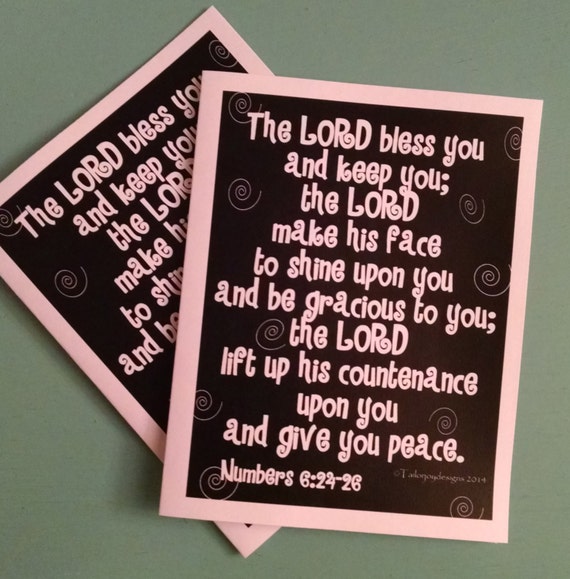 Blessing card digital printable