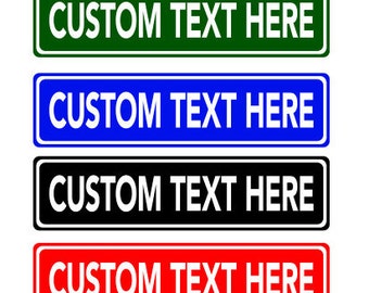 Custom Metal Signs- all hand made by me in the USA!! Personalized Aluminum, Street Signs, outdoor sign