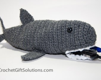 School Pencil Case, Zipper Pencil Case, Pencil Case, Shark Pencil Case, Gift for Boy, Gift for Girl, Gift for Tween