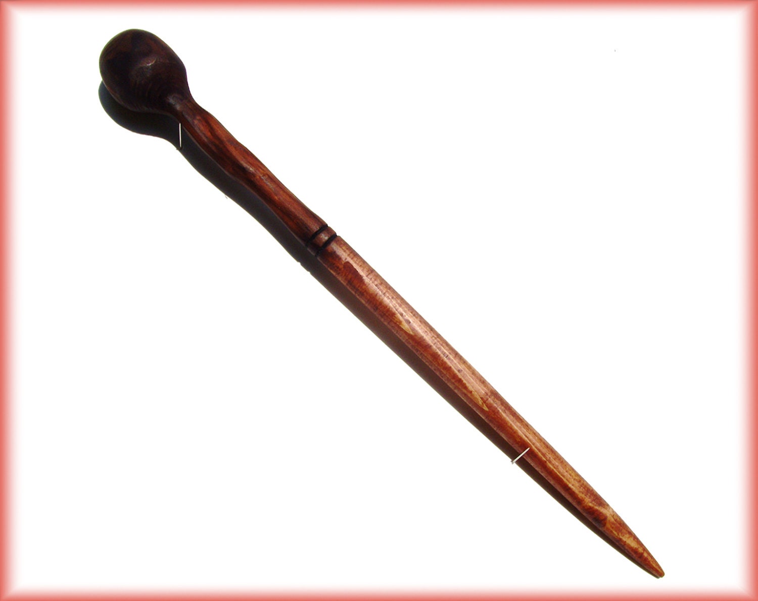 Remus Lupin's Wand Fully Hand-Carved Cypress Wood NO