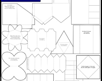 Interactive Notebook Foldable Templates Bundle 2 by OneCutLane