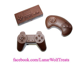 Chocolate Video Game Controller (Set of 3)