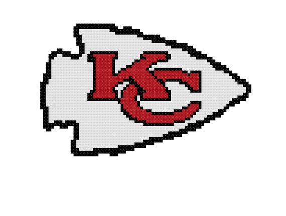 Kansas City Chiefs Cross Stitch Pattern NFL by GeekStitches