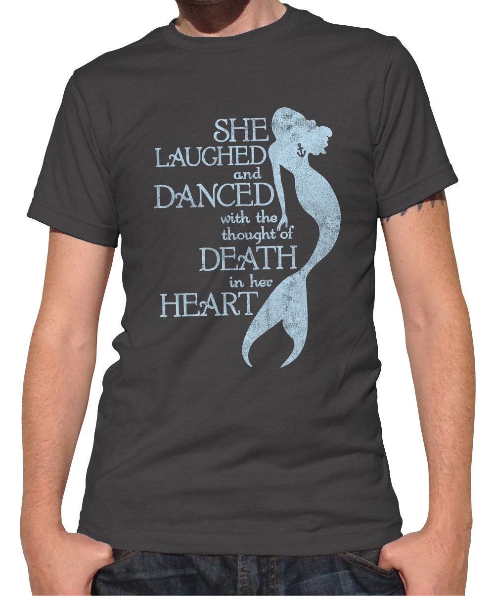 The Little Mermaid T Shirt Mens And Ladies Sizes By Boredwalk 