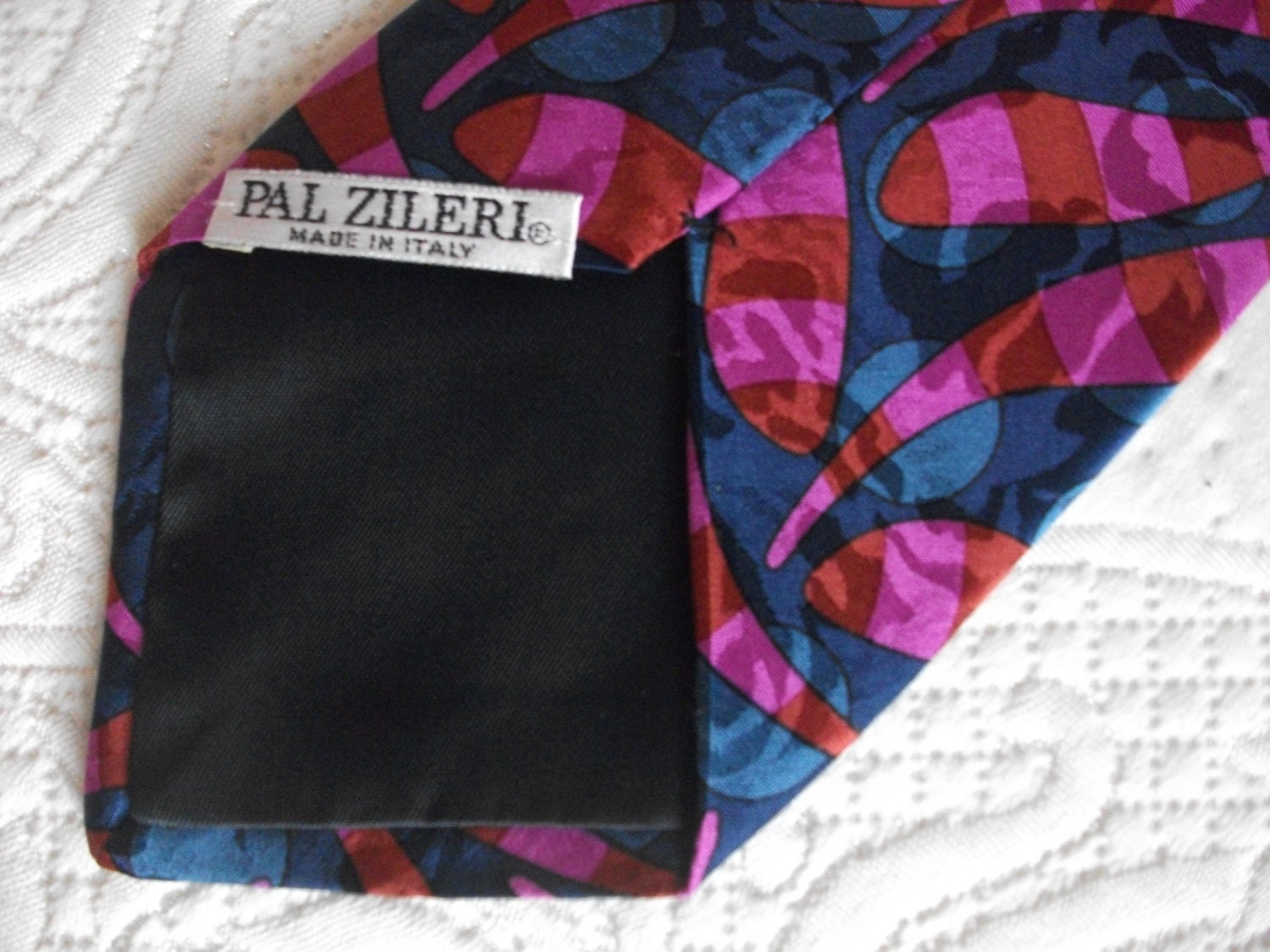 PAL ZILERI NUOVA NEW PURA SETA PURE SILK MADE IN ITALY ORIGINALE