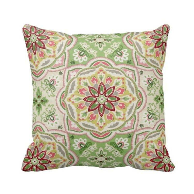 Zippered Tapestry Bohemian Indian Pillow by PrimalVogueHomeDecor