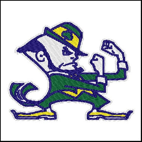 Notre Dame Fighting Irish Embroidery Design Pattern By Itssewezee