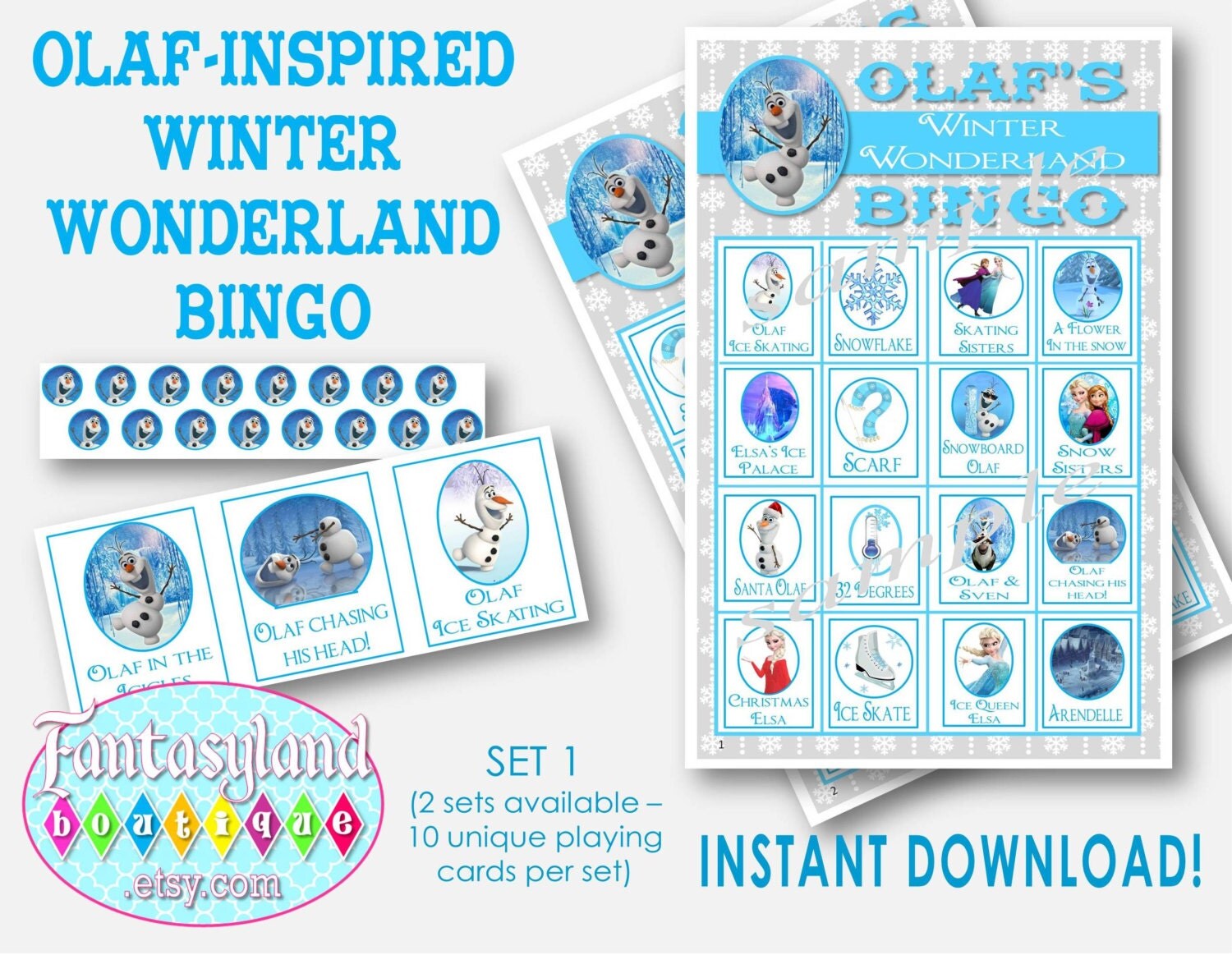 frozen bingo game