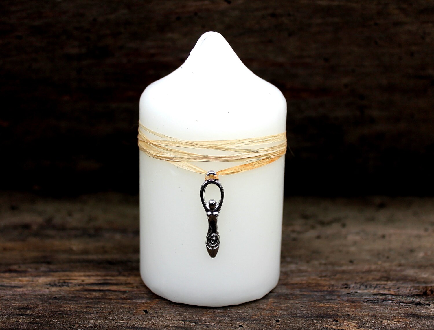 Goddess candle Goddess altar candle pagan altar decor full