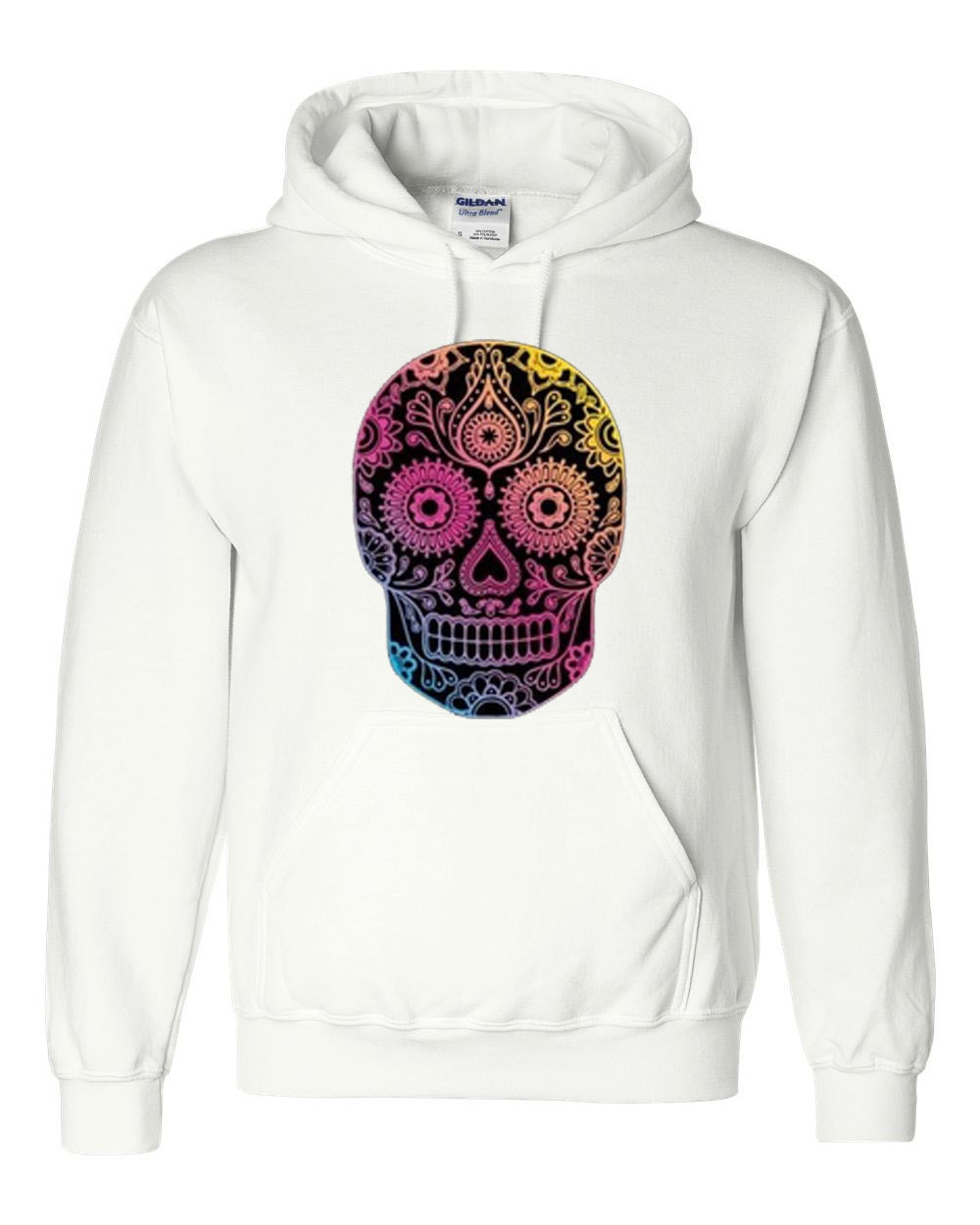 sugar skull hoodie