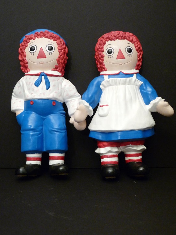 ceramic raggedy ann and andy