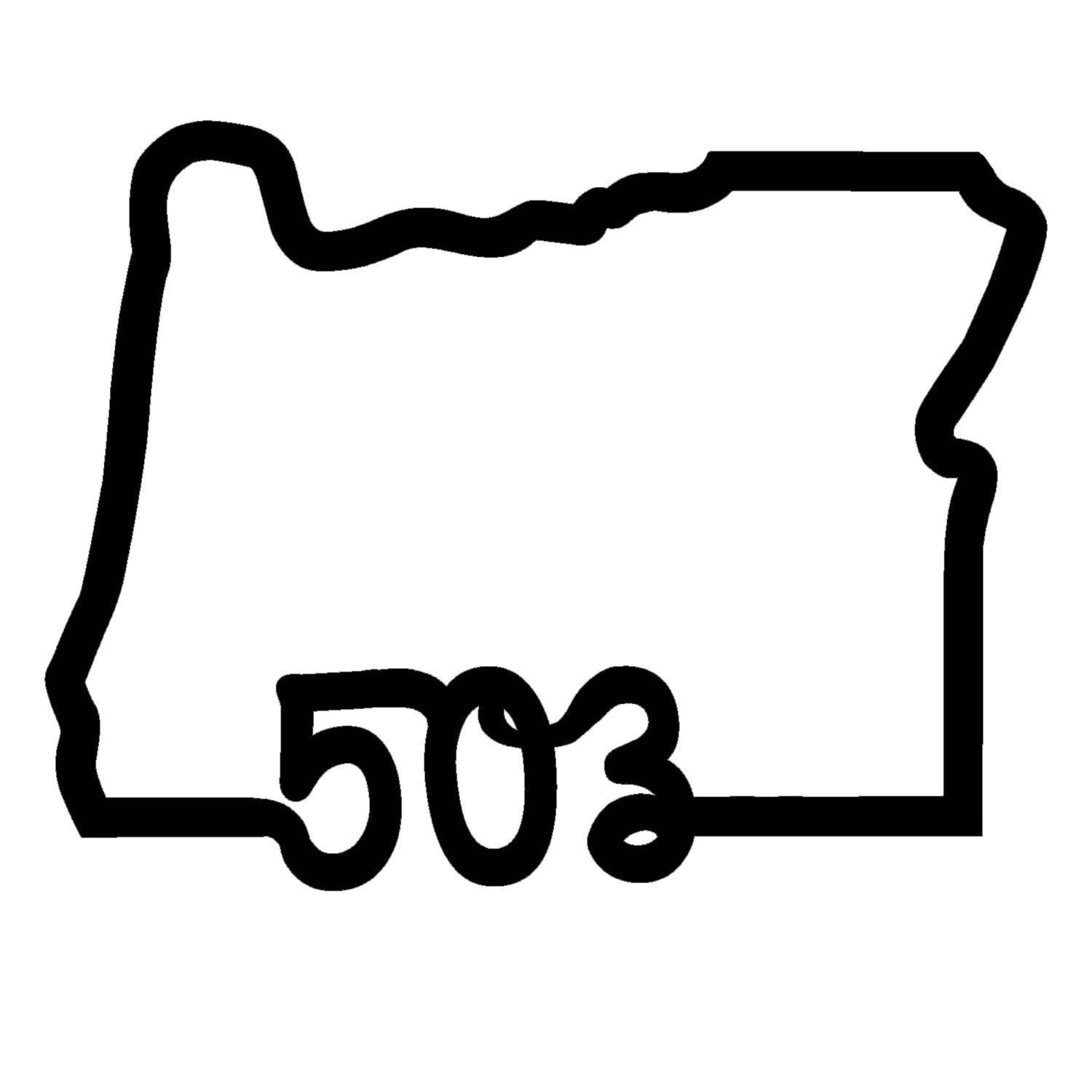 503 area code oregon die cur sticker from fordhamcustomcrafts on etsy studio 503 area code oregon die cur sticker from fordhamcustomcrafts on etsy studio