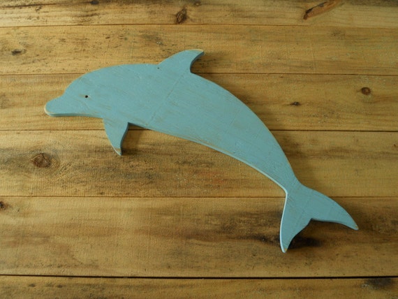 26" Dolphin Sign, Primitive Dolphin, Wood Dolphin, Dolphin Trade Sign, Dolphin, Folk Art Dolphin