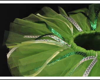 St. Patrick's Day Tutu, St. Patrick's Day Photo Prop, St. Patrick's Parade Tutu, Shamrock Tutu, Baby Tutu, Toddler Tutu
