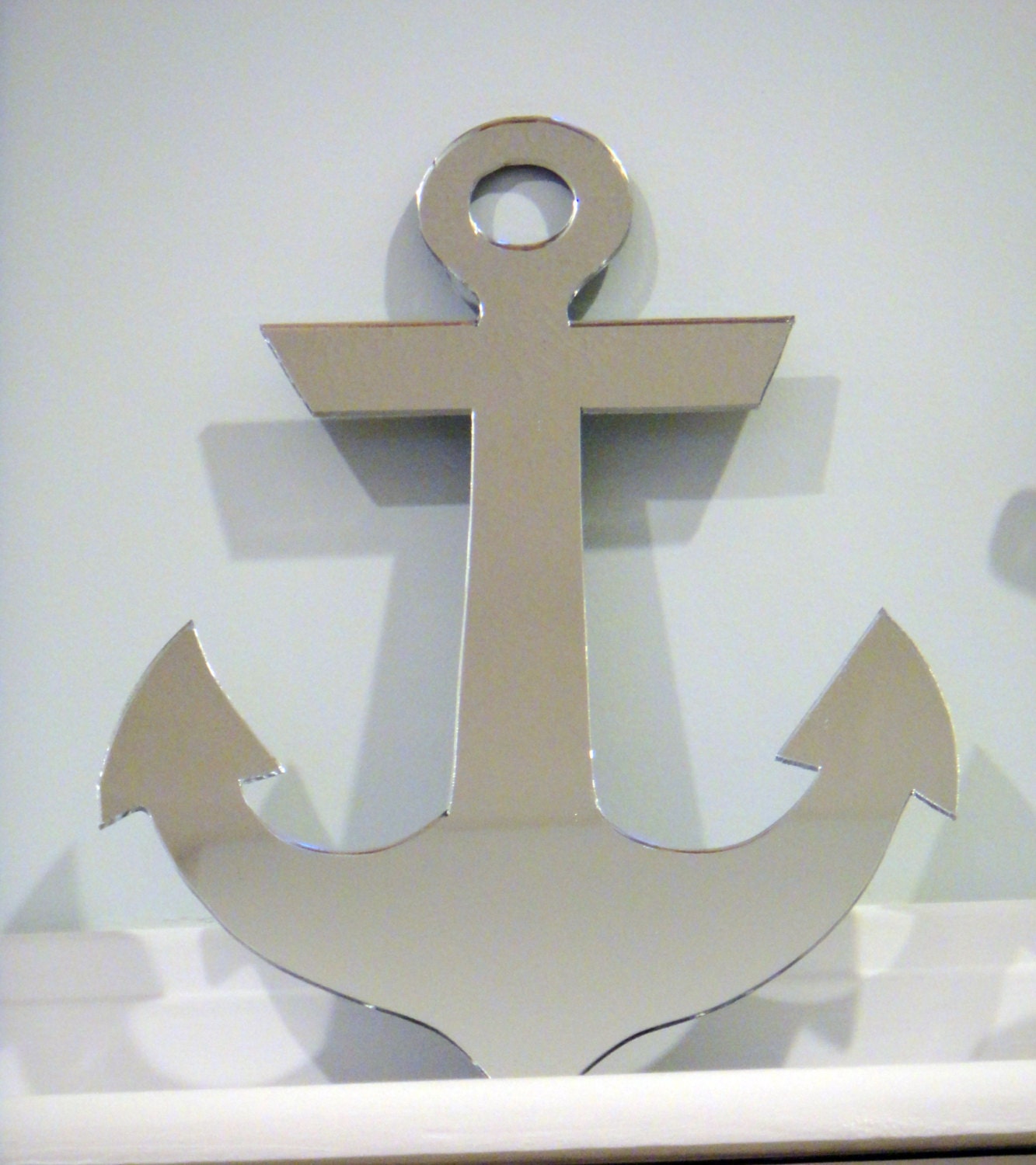 Anchor Laser Cut Acrylic Mirror Wall Decor