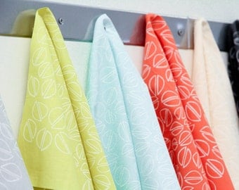 Pistachio Bundle : Hand-printed Fabric Panel Bundle