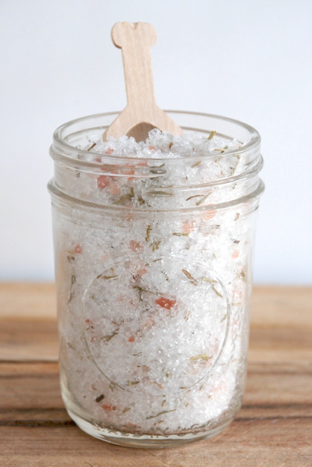 SALE Pink Sea Salt and Rosemary Bath Soak/Tea by WickedEscentuals