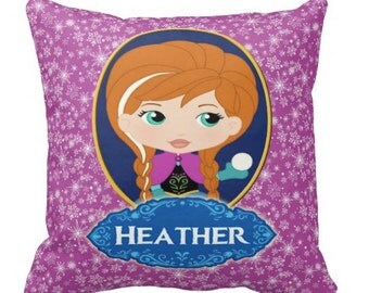 anna frozen pillow