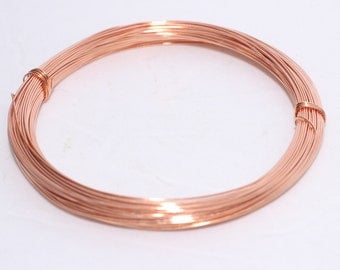 28 Gauge-Dead soft wire, Copper Wire - Bulk Wire, Jewelry-Making Wire - You Pick Gauge - 100% Guarantee - 165 Feet , WR1