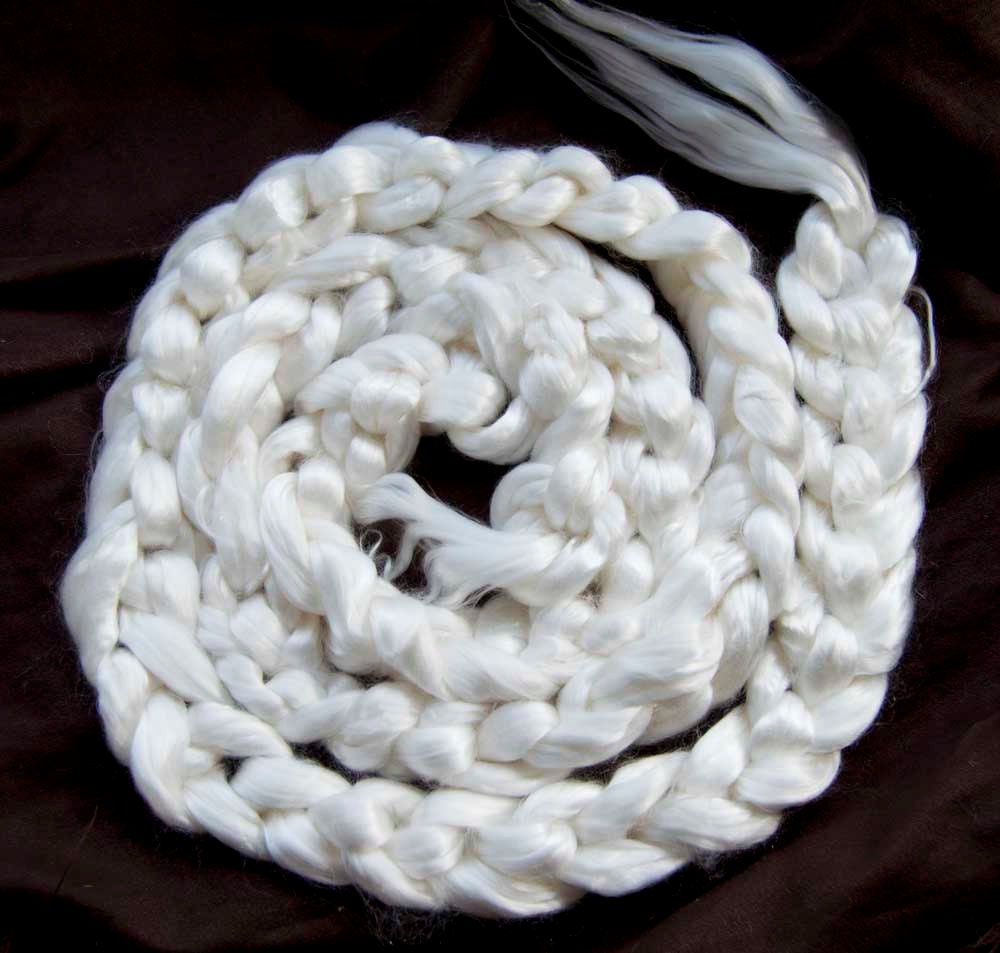 Newborn white prop, nest photo prop, basket filler braid, basket stuffer, white layer, shiny plait, photographer gift, RTS