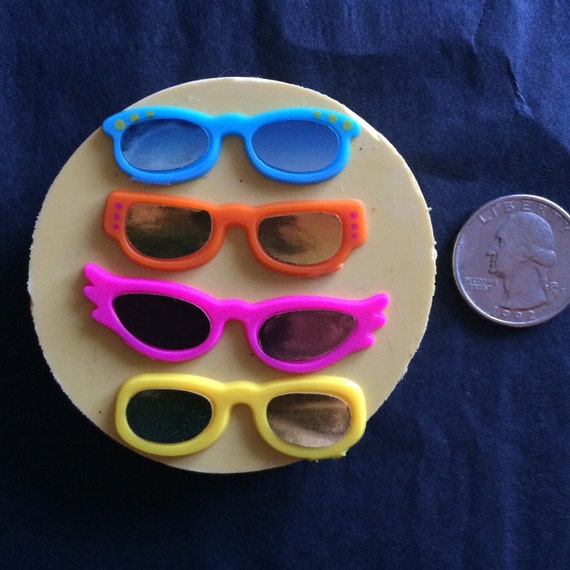 Sunglasses Silicone Mold by MissSassyMolds on Etsy