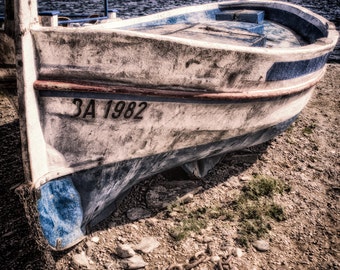 Boat. Cadaques, Spain. Photographic print 8x10, 11x14