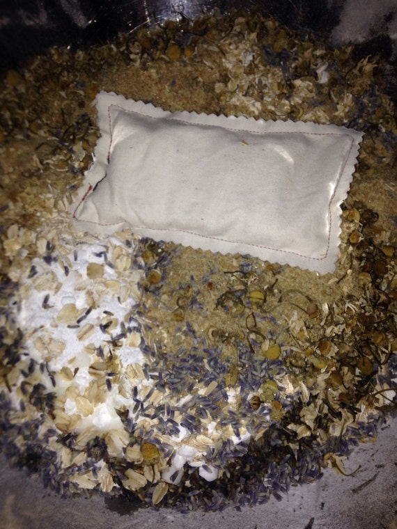 Bath Tea Bags lavender chamomile by SunKissedHippieGirl on Etsy