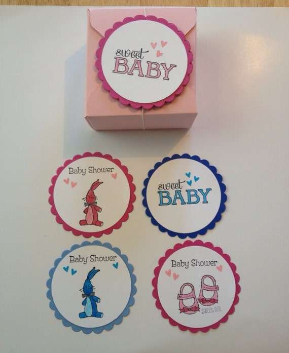 Items similar to Baby Shower Favor Tags on Etsy