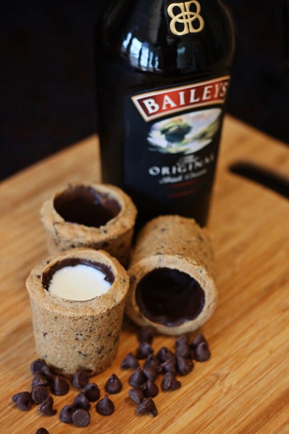Chocolate Chip Cookie Shot Glass