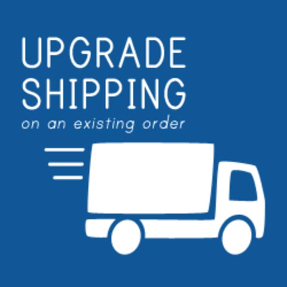 PRECUT Shipping Upgrade by AvaJamesPrintables on Etsy