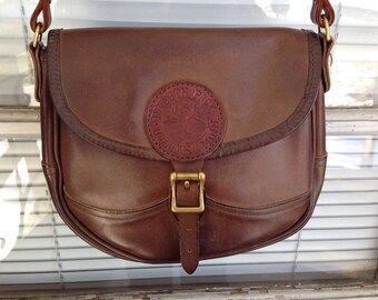 Vintage Leather Duluth Pack Purse/Satchel/Handbag / Free Shipping
