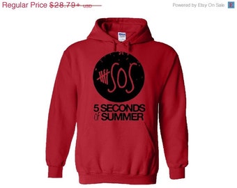 5sos orange hoodie