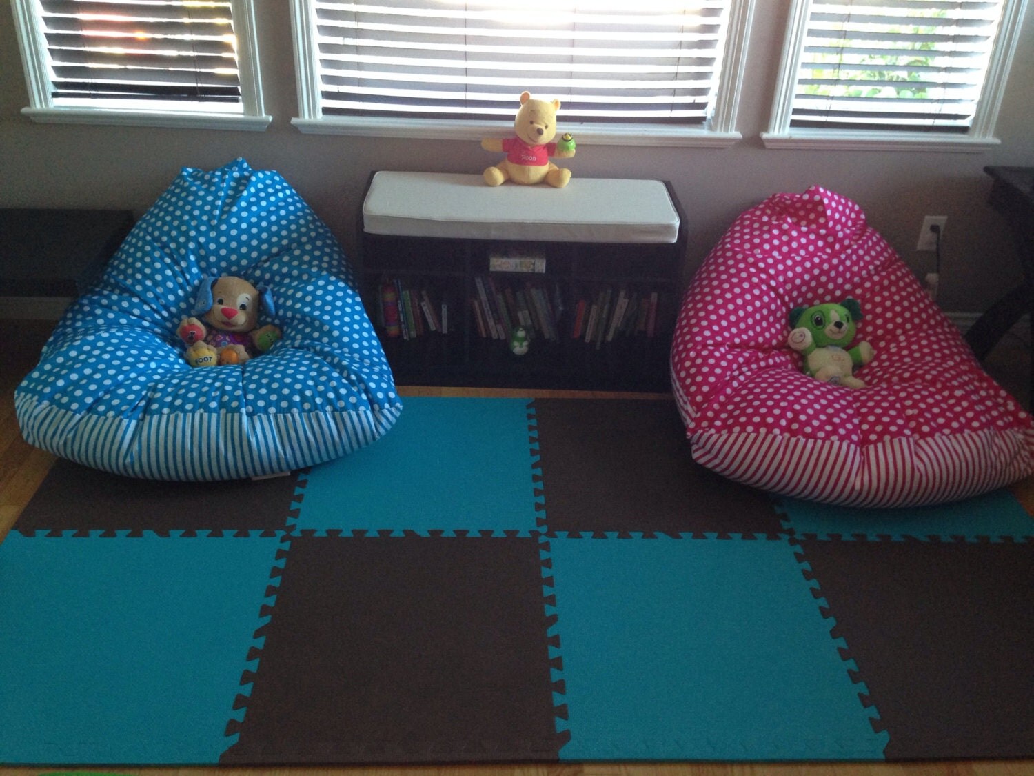 Cozy Oversized Custom Colored Bean Bag Chairs by WestCoastBeanBags