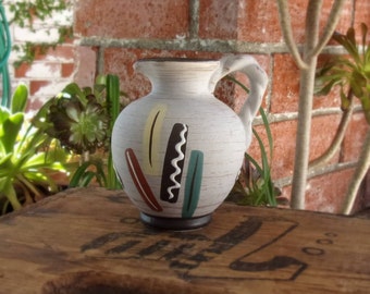 Reserved for Ms C Bay Ceramic Vase West German by 