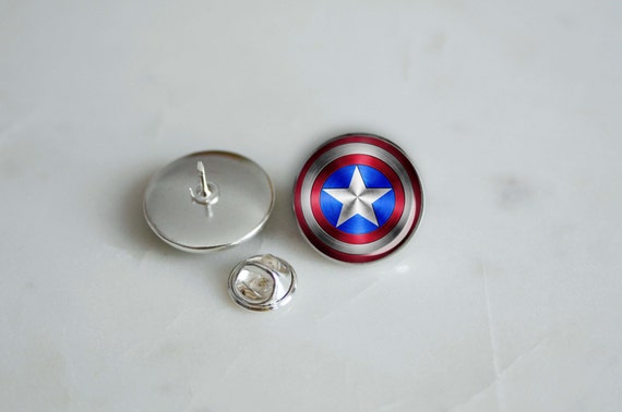 Captain America Pin | Etsy