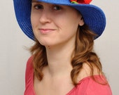 Woman hat - Woman sun hat - Woman summer hat - Classic woman hat - Crochet woman hat - Crochet summer hat