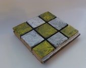 Ready to Ship, Kid's Creation:  rustic tic tac toe game, two sided, made from Iowa barnwood