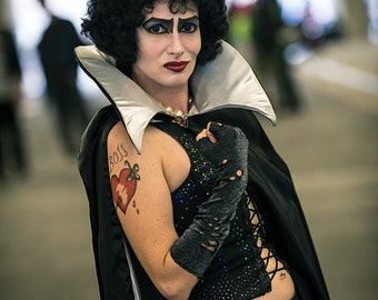 Rocky Horror Picture Show Frank N Furter "BOSS" Temporary Tattoo